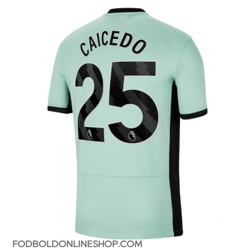 Chelsea Moises Caicedo #25 Tredjetrøje 2023-24 Kortærmet